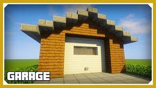 Minecraft: How To Build A Garage Tutorial (Easy Survival Minecraft Design)