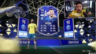 FIFA 22 *LUCKIEST* TOTY PACKS COMPILATION! 