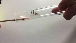 Flame Test - Hydrogen