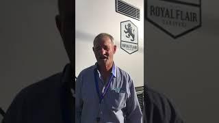 Testimonial from Peter for the Royal Flair Caravan PD Series