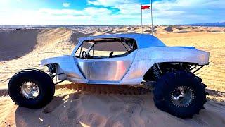 TWIN TURBO 800HP Sandrail Shreds Up Glamis Sand Dunes | 360 RAW