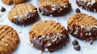 Easy & Healthy Dessert in 5 Minutes! Super Easy, Crunchy Cookies melt in your mouth! VERY DELICIOUS!