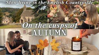 Autumn home decor prep  Transition to Autumn in the English Countryside, Slow Living Autumn Vlog