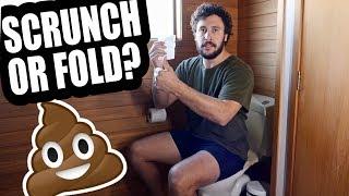 SCRUNCH vs FOLD - How to teach a kid to wipe their own butt  | QUICK TIPS