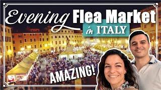 ONLY ONCE A YEAR!!! HUGE FLEA MARKET in Italy | Shop With Us at "Soffitte in Strada" of Sarzana