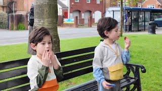 A day in our life dito sa UK  May pasok sa school ang twins!