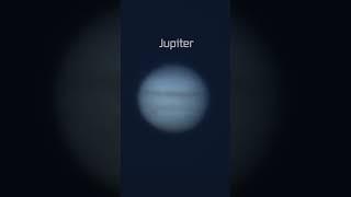 Jupiter, Saturn, Mars, and Venus from my telescope  #astrophotography #space #telescope #planets