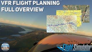 The Flight Simmer's Guide to VFR Route Planning for MSFS