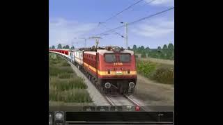 Full Speed Locomotive Train #indianrailwaysimulator #railwaysimulator #railway #train