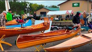 Ten Minute Tour of the Canoe & Wooden Boat Show at the Wisconsin Canoe Heritage Museum May 28, 2022