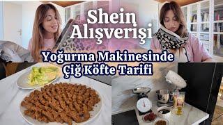 Hamur Yoğurma Makinesinde ÇİĞ KÖFTE Tarifi ️ SHEİN ALIŞVERİŞİ | Action’dan Dekoratif Tablolar ️