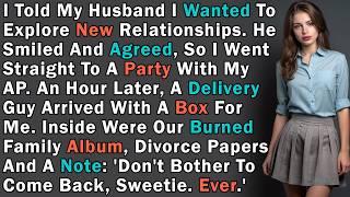 Cheating Wife Demanded Freedom to Date Other Men. Husband Got Back At Her And Divorced.