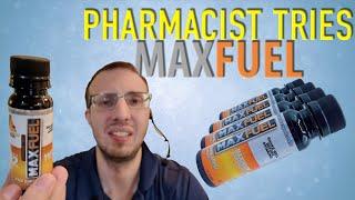 Pharmacist tries Sketchy Gas Station MAXFUEL drink and then fingers start tingling