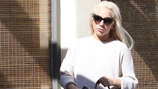 Lady Gaga Gets Up Early For Weekend Yoga