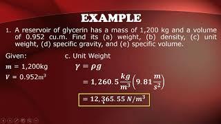 Fluid Mechanics Course - Properties of Fluid Part 1 (Topic 1)