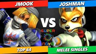 Supernova 2024 - Jmook (Sheik) Vs. Joshman (Fox) Smash Melee - SSBM