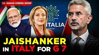 Jaishnaker talking India Middle East Europe Corridor in Italy but Pak losing $ 700 M due to Protests