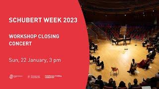 Schubert Week 2023: Workshop Closing Concert LIVE from Pierre Boulez Saal