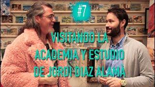 ESCUELA DE ARTE CLÁSICO en Barcelona. JORDI DIAZ ALAMÁ me enseña su ACADEMY OF ART