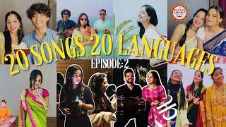 I sang 20 SONGS in 20 LANGUAGES | Kannada, Odia, Malayalam & more | #50Songs50Weeks50Languages