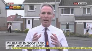 Jim Murphy, Scottish Labour leader speaks to Sky News Tonight