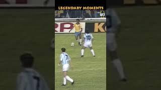 Romario  NUTMEG vs Maradona !  | #Shorts