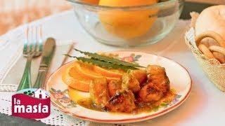 Original receta de Pollo a la naranja