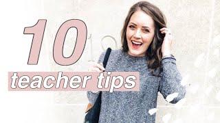 10 TIPS FOR NEW TEACHERS & TEACHERS AT A NEW SCHOOL! | How to make the transition easier!