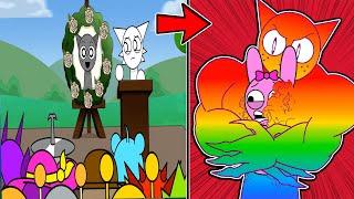 CURSE of the RAINBOW SPRUNKI... ?! - Incredibox Sprunki Cartoon Animation