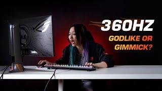 Do You REALLY Need a 360Hz Monitor? | ROG PG259QNR