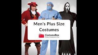 Men's Plus Size Costumes from CostumeBox  #menscostumes #plussizemenswear #menscosplay