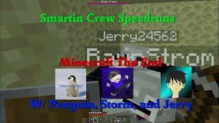 Minecraft SPEEDRUNNING MINECRAFT TOO QUICK, TOO FAST, TOO EASY! W/ Penguin, Storm, Jerry [Pen POV]