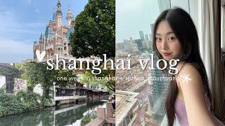 SHANGHAI VLOG | disneyland shanghai, shopping, traditional gardens + day trips to river villages