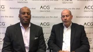 ACG DFW Membership Testimonial - Larry King, COO, WhamTech and Tony Banks, Director, Hein