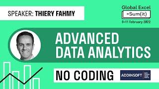 How To Perform Advanced Data Analytics With Excel Without Coding! Addinsoft @GES2022