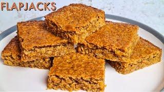 How To Make Flapjacks | Soft And Chewy Flapjacks | Golden Syrup Oat Bars