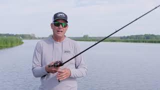 GC10 rod overview and fishing demonstration - KVD Series Rods from Lews