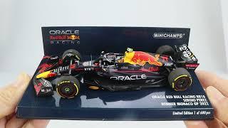 MINICHAMPS 1:43 ORACLE RED BULL RACING RB18 - SERGIO PEREZ - WINNER MONACO GP 2022 (417220711)