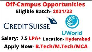 off campus placement for 2022 batch | off campus drive 2021