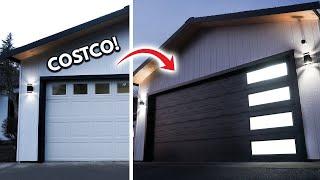 Replacing Our 40 Year Old Garage Door And Installing COSTCO 2022 Garage Door And Opener! Worth it?