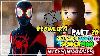 Avengers react to Spider-Man Part 20 || Marvel's Spider-Man PS4 ||- Gacha Club React