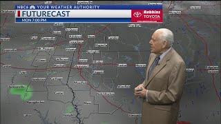 Rain & Storms possible tonight and Monday