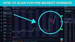  (TOP 3) HOW TO SCAN PRE-MARKET RUNNERS