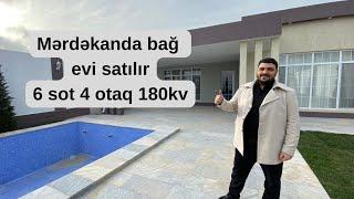 İdeal ev ideal qiymət.Mərdəkanda modern üslubda tikilmiş bağ evi satılır