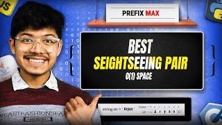 1014. Best Sightseeing Pair | One Pass | Prefix Maximum