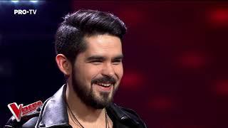 Vitalie Maciunschi - The sound of silence | Live 1 | The Voice of Romania 2018