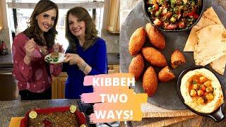 How to make the ULTIMATE KIBBEH!  كبة مع اللحم