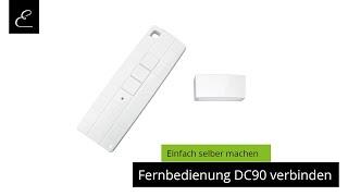 Elektrische Markise Fernbedienung DC90 verbinden