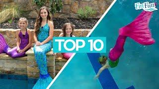 Top 10 Most Viewed Videos With Fin Fun Mermaid Tails