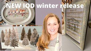 NEW IOD WINTER Release 2024 | DIY Home Decor